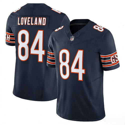 Colston Loveland Chicago Bears Jersey - Navy