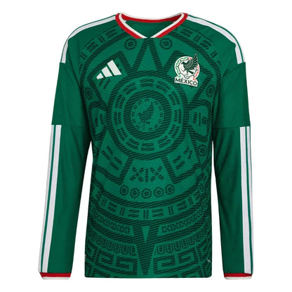 Mexico Home - Long Sleeve Shirt 2026 World Cup - Authentic Player