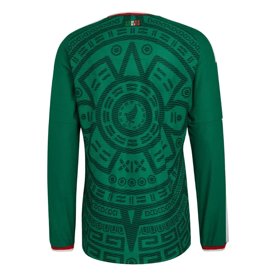 Mexico Home - Long Sleeve Shirt 2026 World Cup - Fan Version