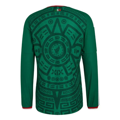 Mexico Home - Long Sleeve Shirt 2026 World Cup - Fan Version