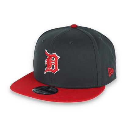 New Era Detroit Tigers 2-Tone Color Pack 9FIFTY Snapback Hat- Grey/Scarlet