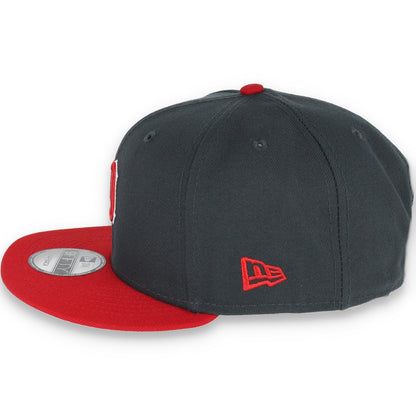 New Era Detroit Tigers 2-Tone Color Pack 9FIFTY Snapback Hat- Grey/Scarlet