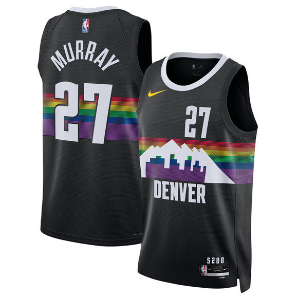 Jamal Murray Denver Nuggets Unisex 2025/26 Swingman Jersey - Black - City Edition