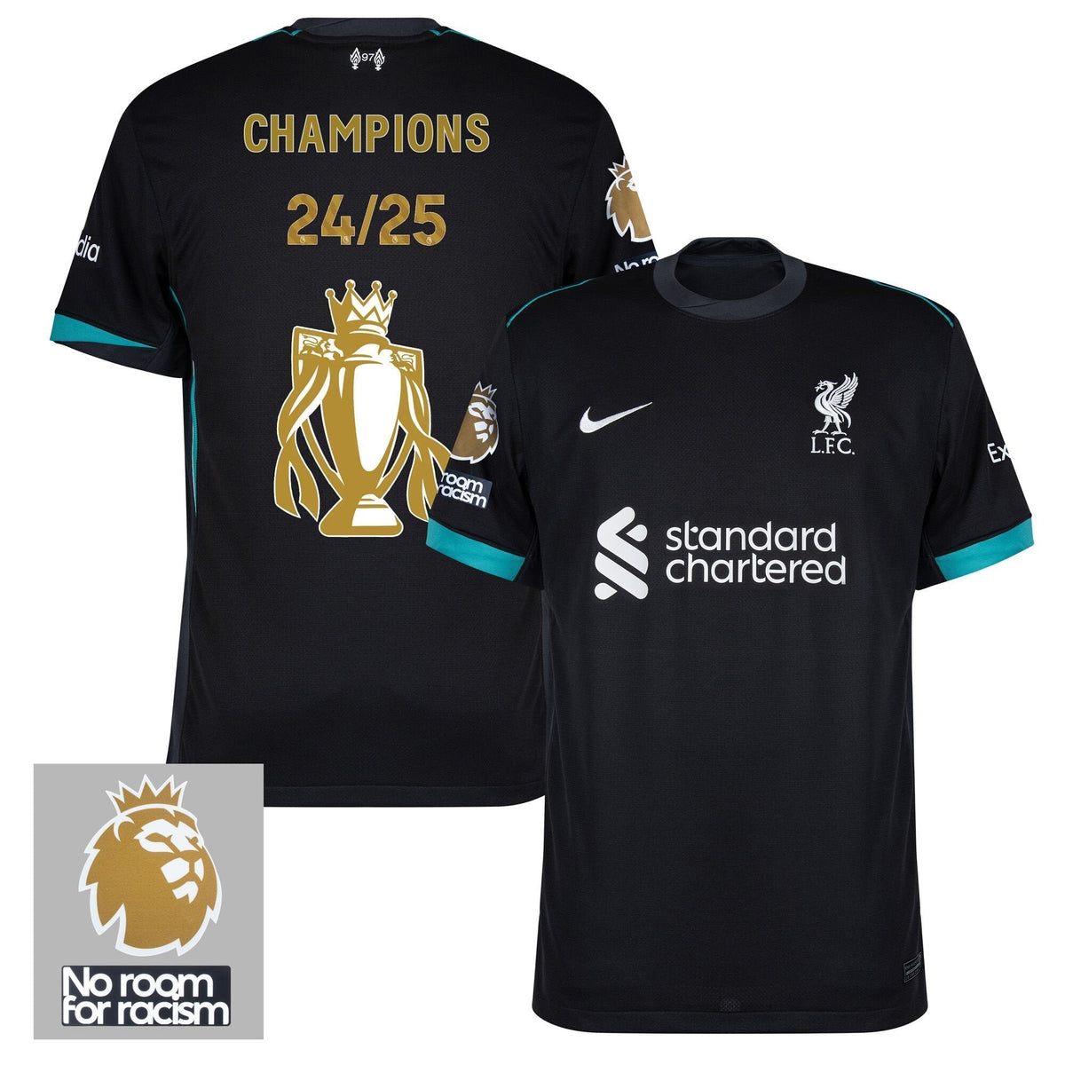 Liverpool Jersey Third 2024/2025 - Champion 24/25