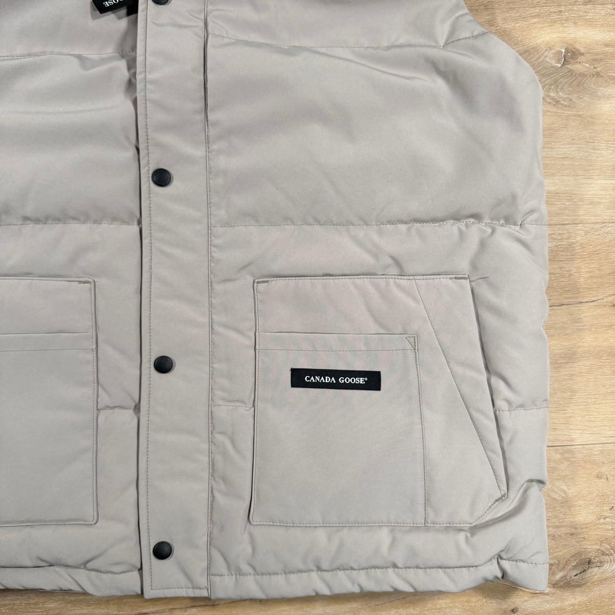 Canada Goose Freestyle Crew Vest in Limestone