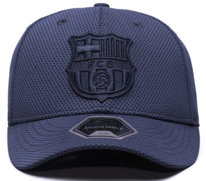 FI COLLECTIONS BARCELONA TROPHY ADJUSTABLE HAT-NAVY/BLACK