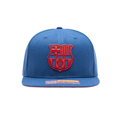 Fan Ink FC Barcelona Crayon Snapback Hat