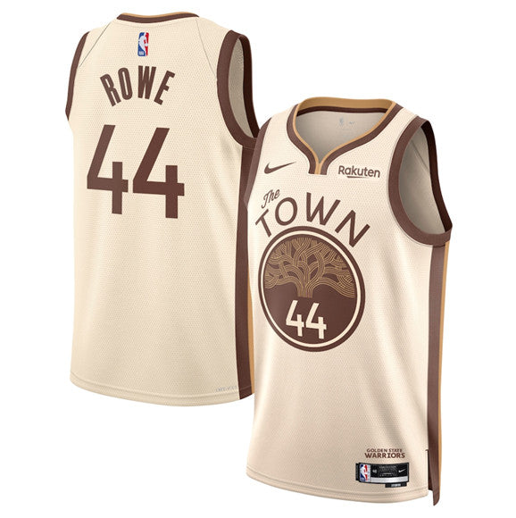 Jackson Rowe Golden State Warriors Unisex 2025/26 Swingman Jersey - Tan - City Edition