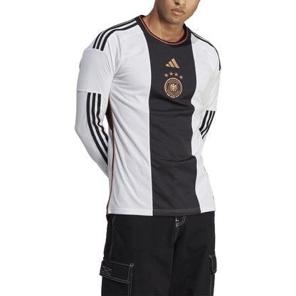 Adidas Germany 2022 World Cup Home Long Sleeve Jersey