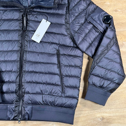 C.P. Company D.D. Shell Lens Down Jacket in Navy