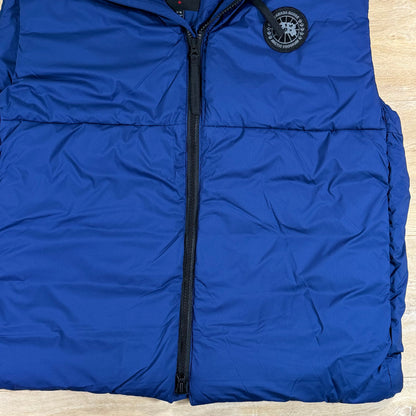 Canada Goose Lodge Vest Black Disc in Oxford Navy