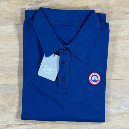 Canada Goose Beckley Polo Shirt in Oxford Navy