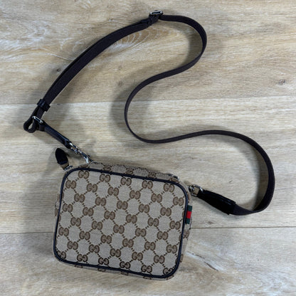 Gucci Mini GG Canvas Bag in Beige