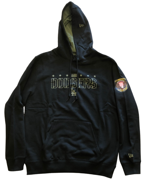 NEW ERA LOS ANGELES DODGERS ARMED FORCES HOODIE