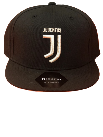 FI COLLECTIONS JUVENTUS GUNNER SNAPBACK HAT-BLACK/GOLD