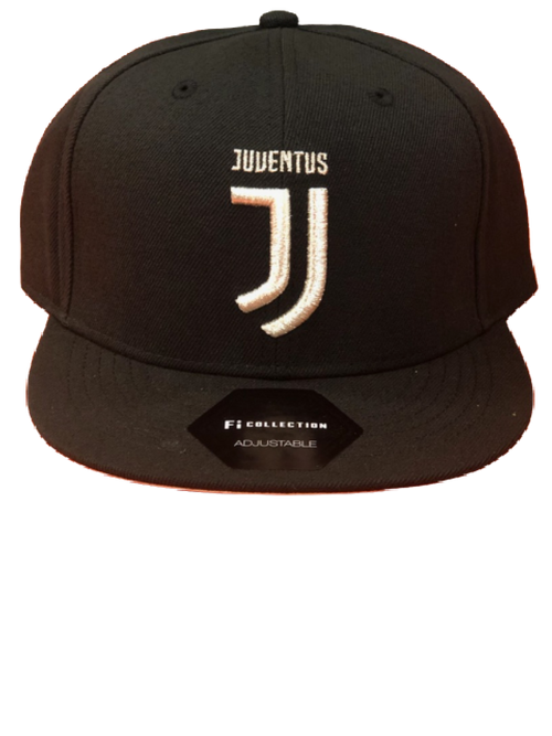 FI COLLECTIONS JUVENTUS GUNNER SNAPBACK HAT-BLACK/GOLD