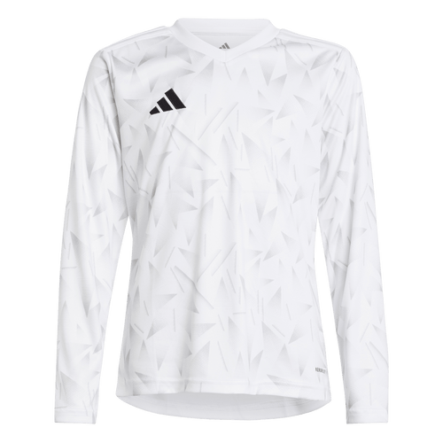 adidas Youth Team Icon 25 Long Sleeve Jersey - White