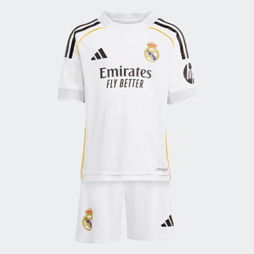 Adidas Youth Real Madrid Home Mini Kit 25/26
