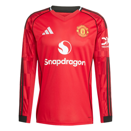 Adidas Manchester United 25/26 Long Sleeve Home Jersey