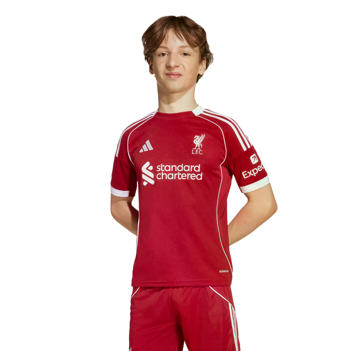 Adidas Liverpool 25/26 Youth Home Jersey