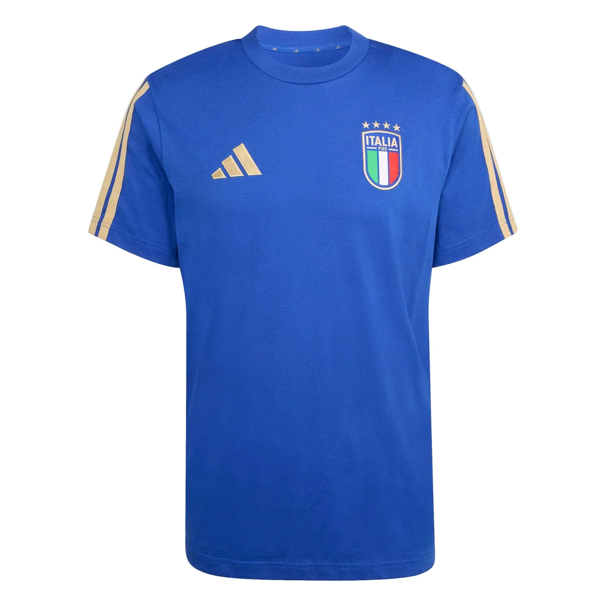 Adidas Italy DNA T-Shirt-Blue
