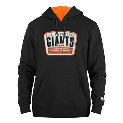 New Era Men's San Francisco Giants Pullover Hoodie-Black