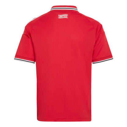 Adidas Youth Manchester United Home Stadium Jersey 26/27