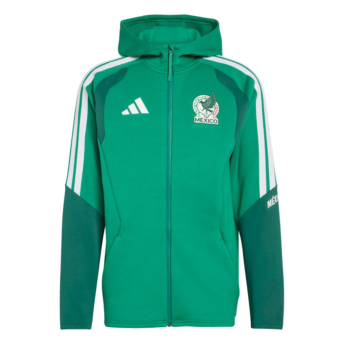 Adidas Men's Mexico Pro Tiro Full-Zip Track Jacket- Green