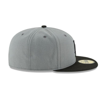 LOS ANGELES DODGER BASIC COLLECTION 59FIFTY -GREY/BLACK
