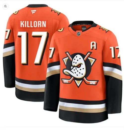 Alex Killorn Anaheim Ducks 2025 Premium Jersey - Orange