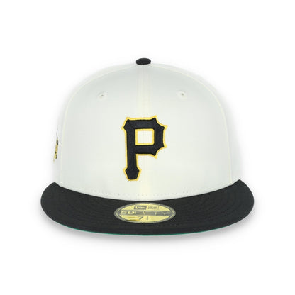 New Era Pittsburg Pirates 1971 World Series  Patch 59FIFTY Fitted Ivory Hat