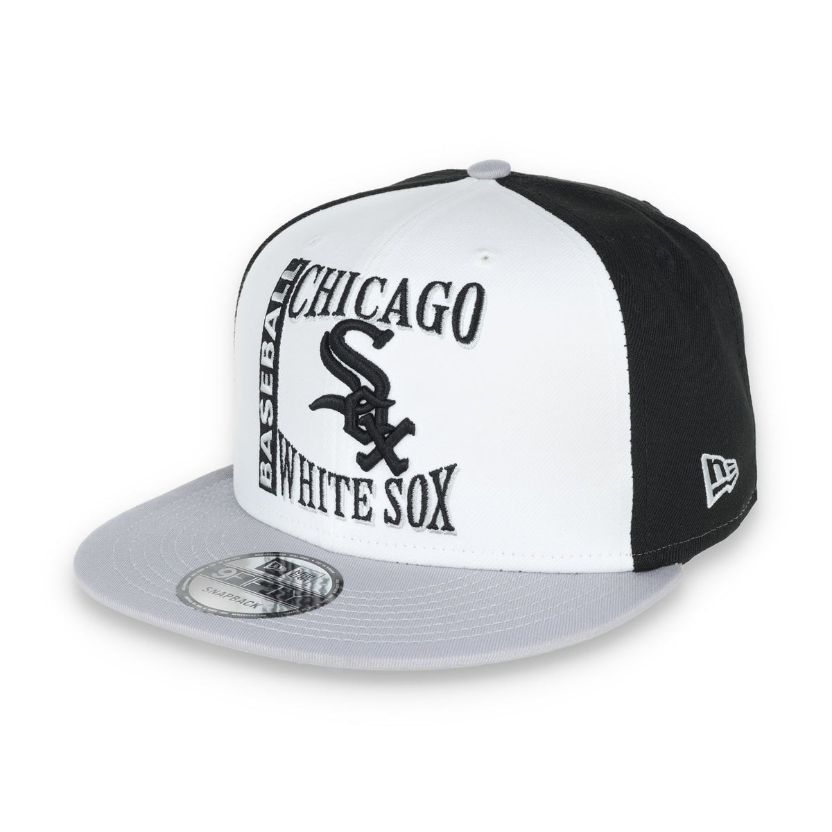 New Era Chicago White Sox Retro Sport 9FIFTY Snapback Hat - White/Black