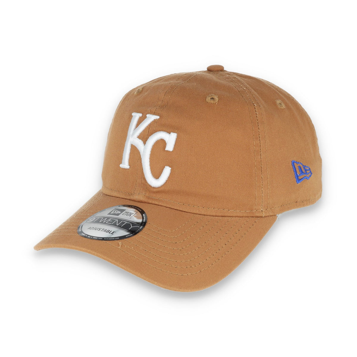 New Era Kansas City Royals Core Classic 2.0 9TWENTY Adjustable Hat-Khaki
