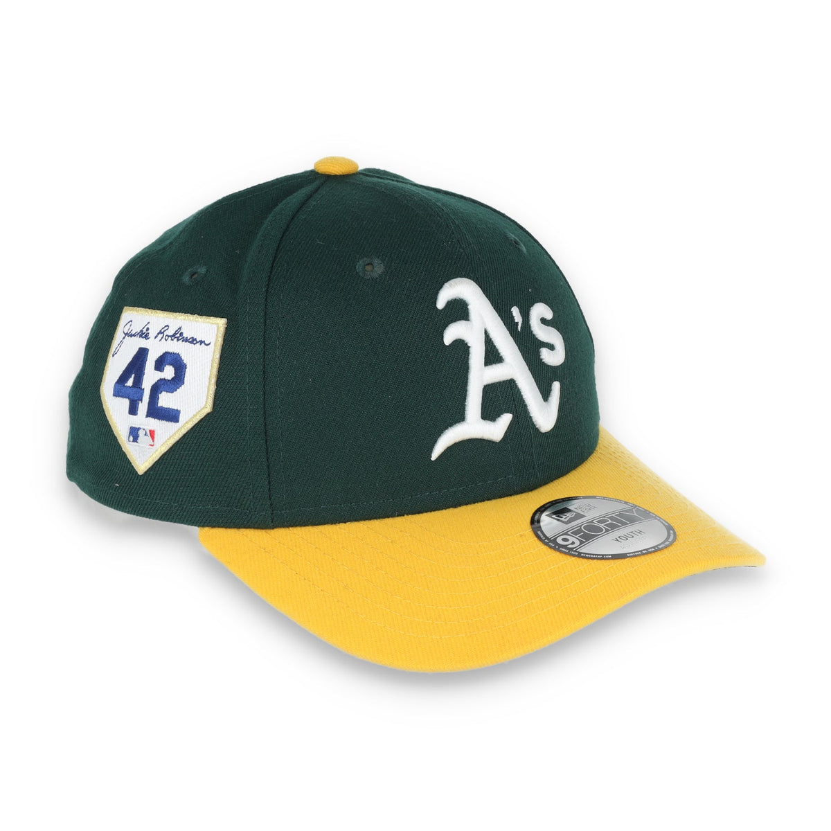 New Era Youth Oakland Athletics Jackie Robinson Day 9forty Adjustable Hat