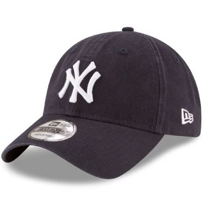 New York Yankees New Era Core Classic 9TWENTY Adjustable Hat-navy