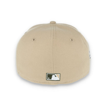 New Era Oakland Athletics 1989 World Series Patch 59FIFTY Fitted-Camel/Rifle