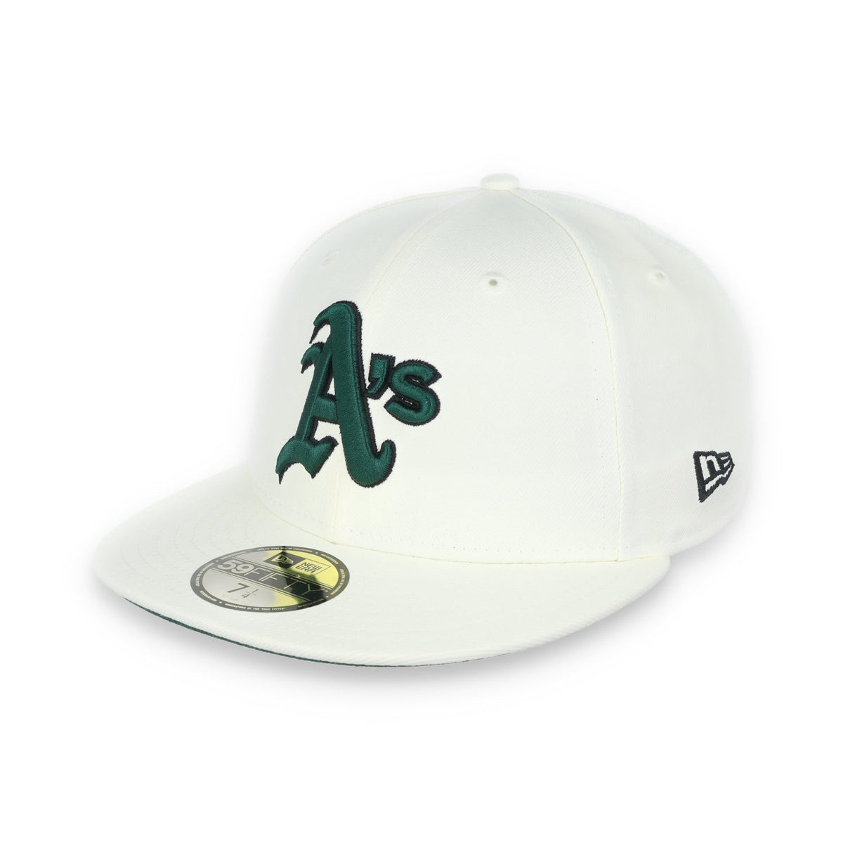 New Era Oakland Athletics 1973 World Series Patch 59FIFTY Fitted-Chrome