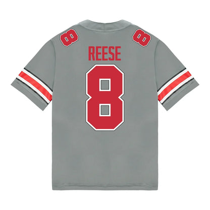Arvell Reese Ohio State Buckeyes Jersey – Grey