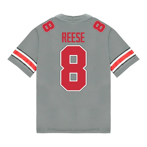 Arvell Reese Ohio State Buckeyes Jersey – Grey
