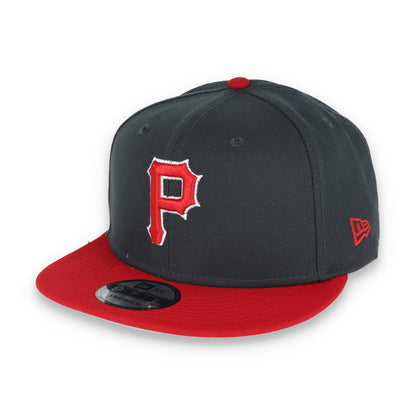New Era Pittsburgh Pirates 2-Tone Color Pack 9FIFTY Snapback Hat - Grey/Scarlet