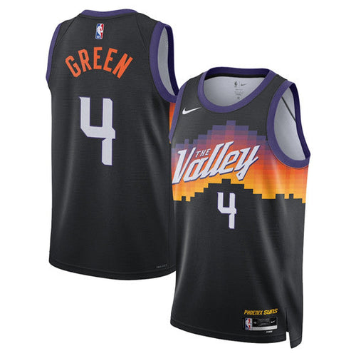 Jalen Green Phoenix Suns Unisex 2025/26 Swingman Jersey - Black - City Edition