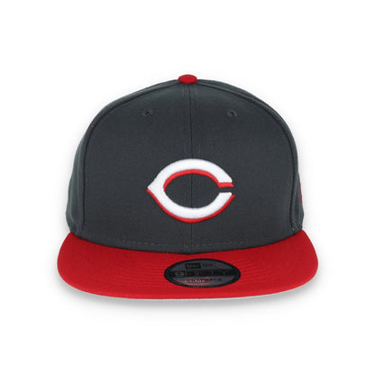 New Era Cincinnati Reds 2-Tone Color Pack 9FIFTY Snapback Hat- Grey/Scarlet