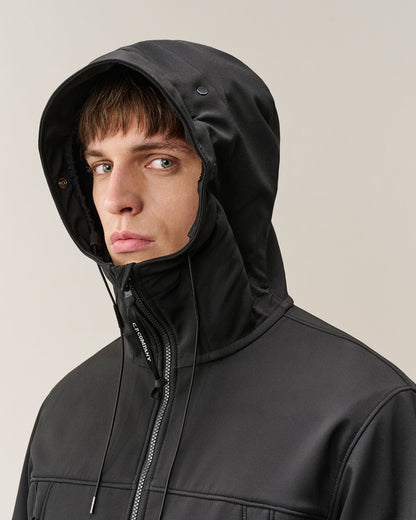 C.P. Company Shell-R Goggle Jacket in Black
