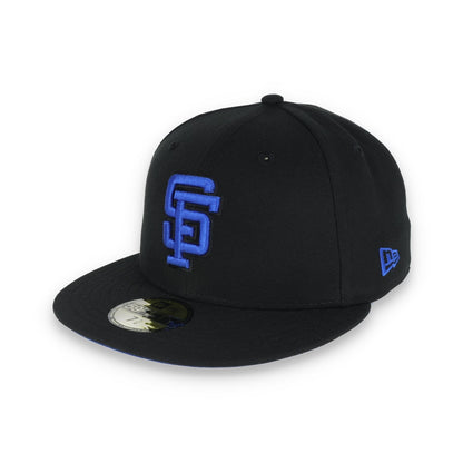 New Era San Francisco Giants 1989 Battle Of The Bay Side Patch 59FIFTY Fitted-Black/Blue