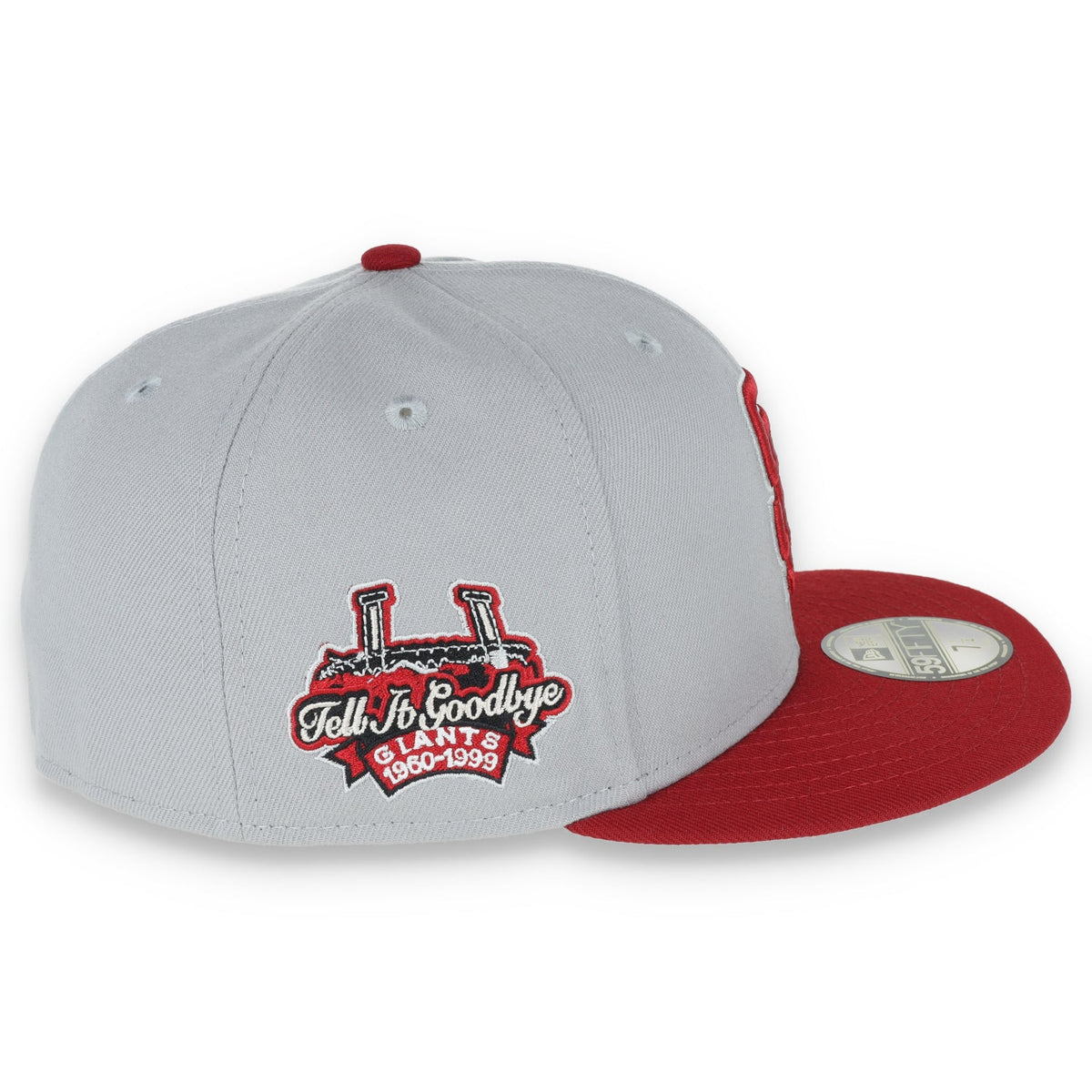 New Era San Francisco Candlestick Park Side Patch 59IFTY Fitted Hat