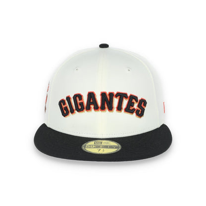New Era San Francisco Giants "Gigantes" 50th Anniversary Side Patch 59IFTY Fitted hat- Chrome