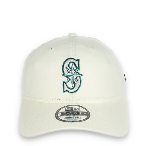 New Era Seattle Mariners Core Classic 2.0 9Twenty Adjustable Hat-Ivory