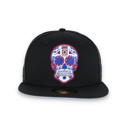 NEW ERA CRUZ AZUL SUGAR SKULL 59FIFTY FITTED HAT