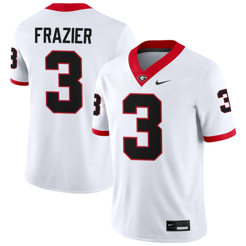 Nate Frazier Georgia Bulldogs Jersey - White