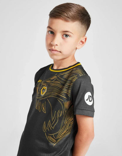 Kids Wolverhampton Wanderers Away Kit 2024/2025